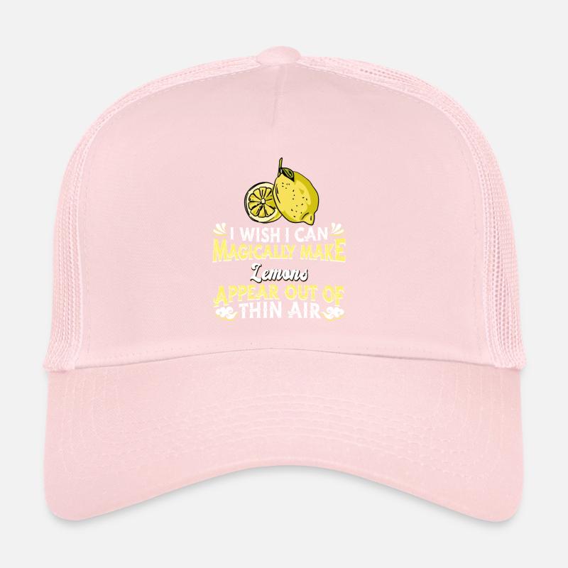 Citron Agrumes Lime Casquette trucker 