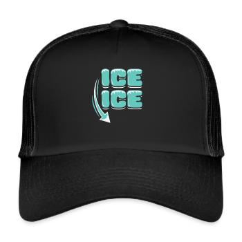 Pregnancy Announcement - Trucker Cap - black/black - Front