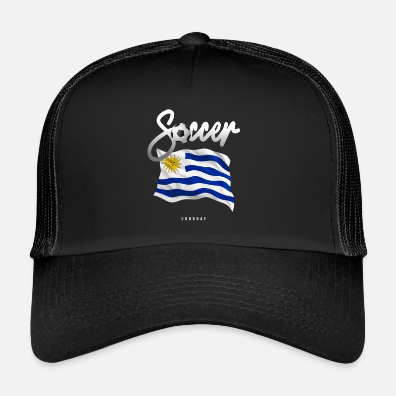 Uruguay Soccer - uruguayan Flag Trucker Cap