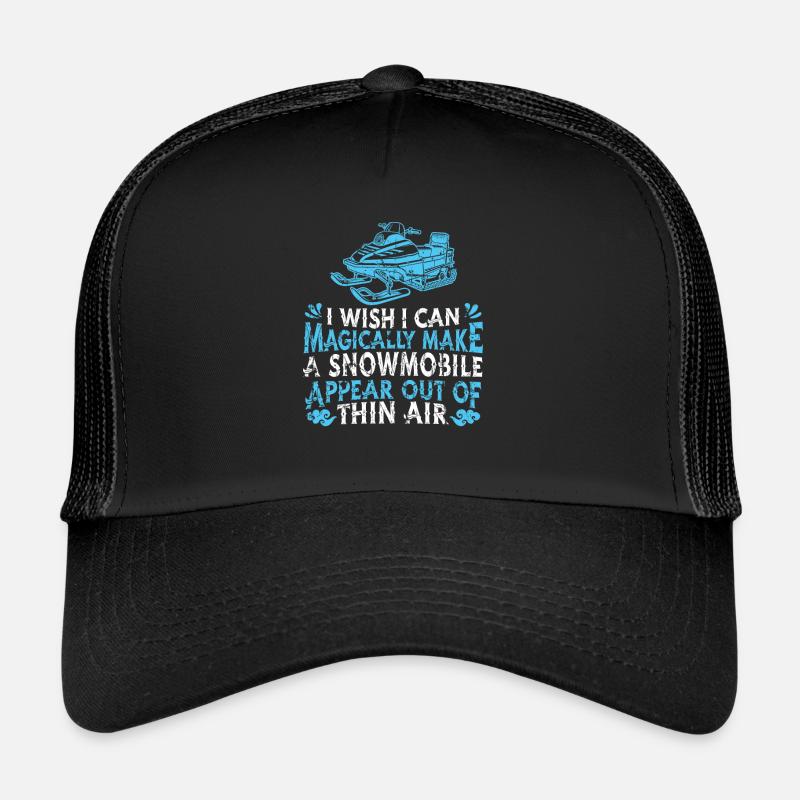 Snowmobile Trucker Cap