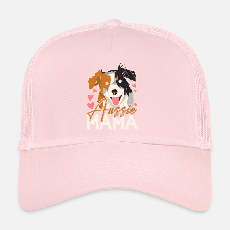 Muttertag Hunde Geschenkidee Australian Shepherd Trucker Cap