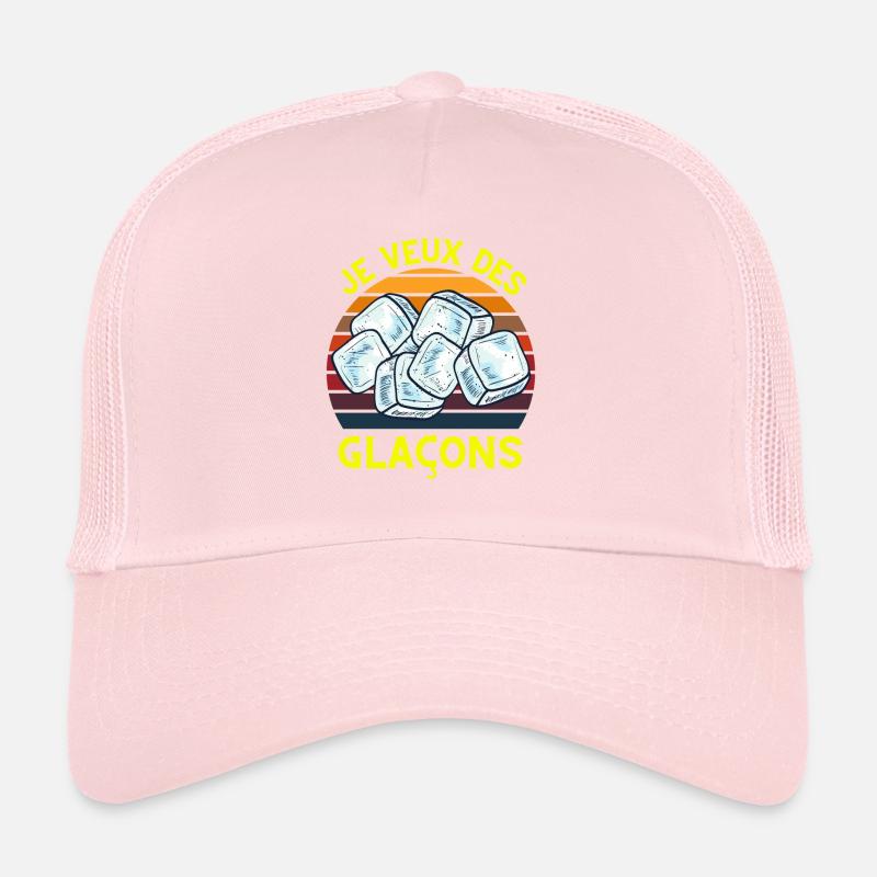 Je veux des glaçons Casquette trucker 