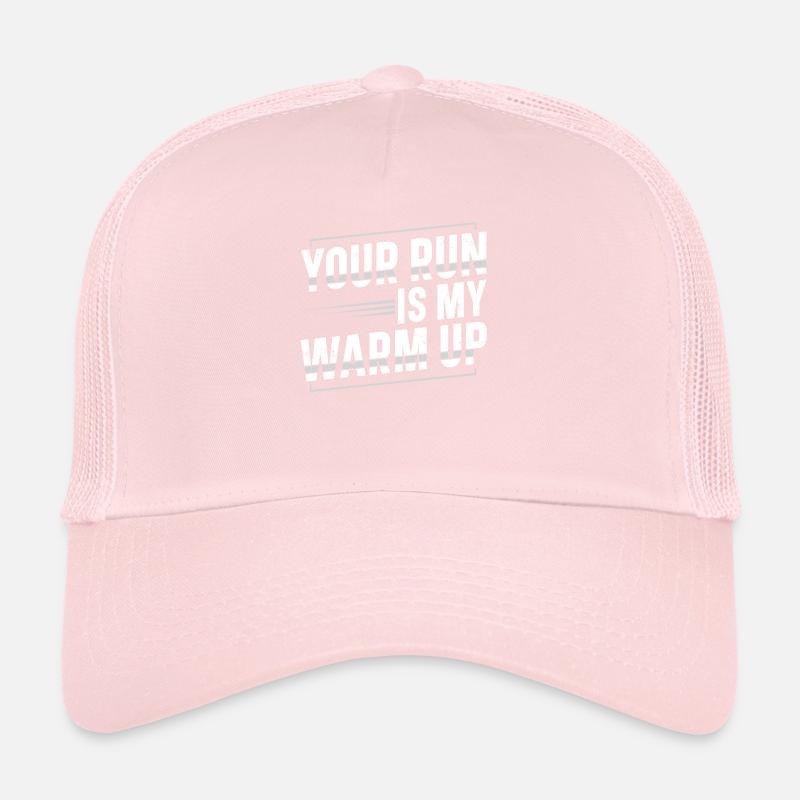 Votre course est mon sentier de marathon de coureur d’échauffement Casquette trucker 