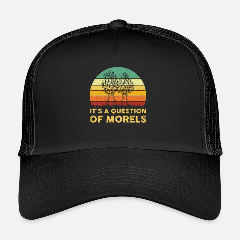 Morcheln Geschenk Trucker Cap