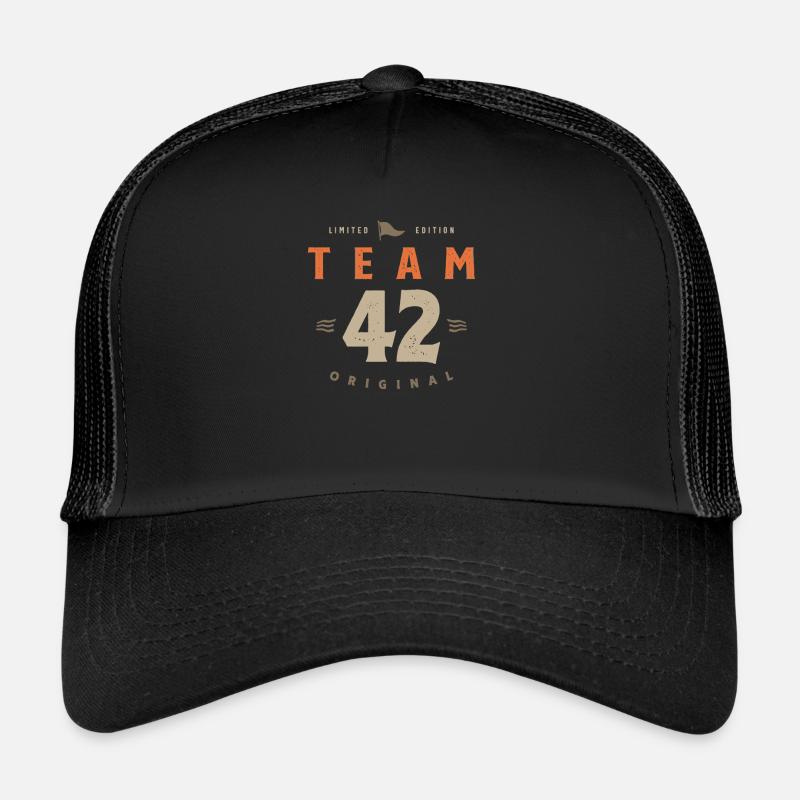 42e anniversaire Équipe 42 ans Casquette trucker 