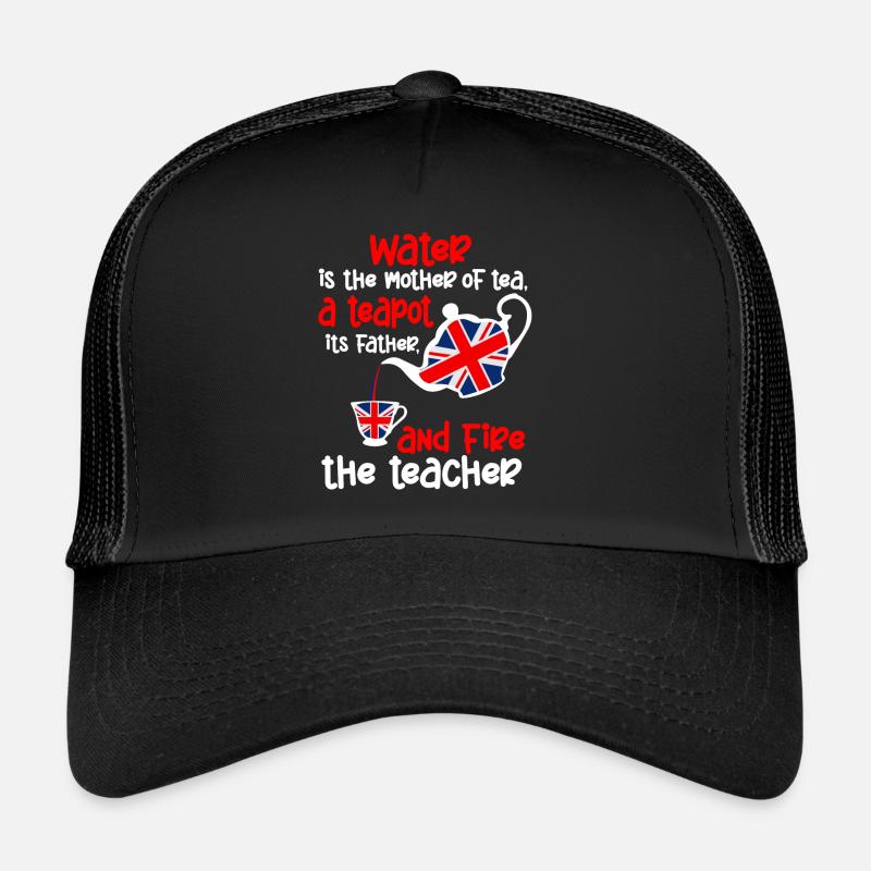 Tea lovers, tea drinkers, tea time Trucker Cap