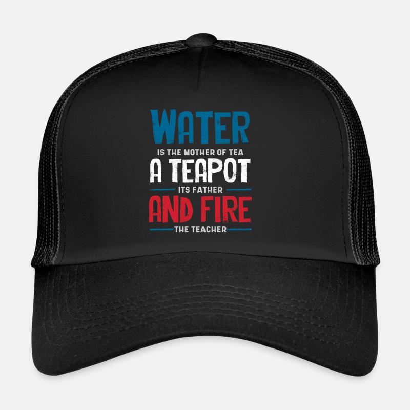 Teeliebhaber, Teetrinker, Tee, Teezeit Trucker Cap