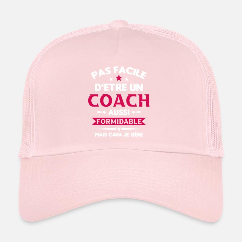 Coach Formidable Idée Cadeau Entraîneur Drôle Casquette trucker 