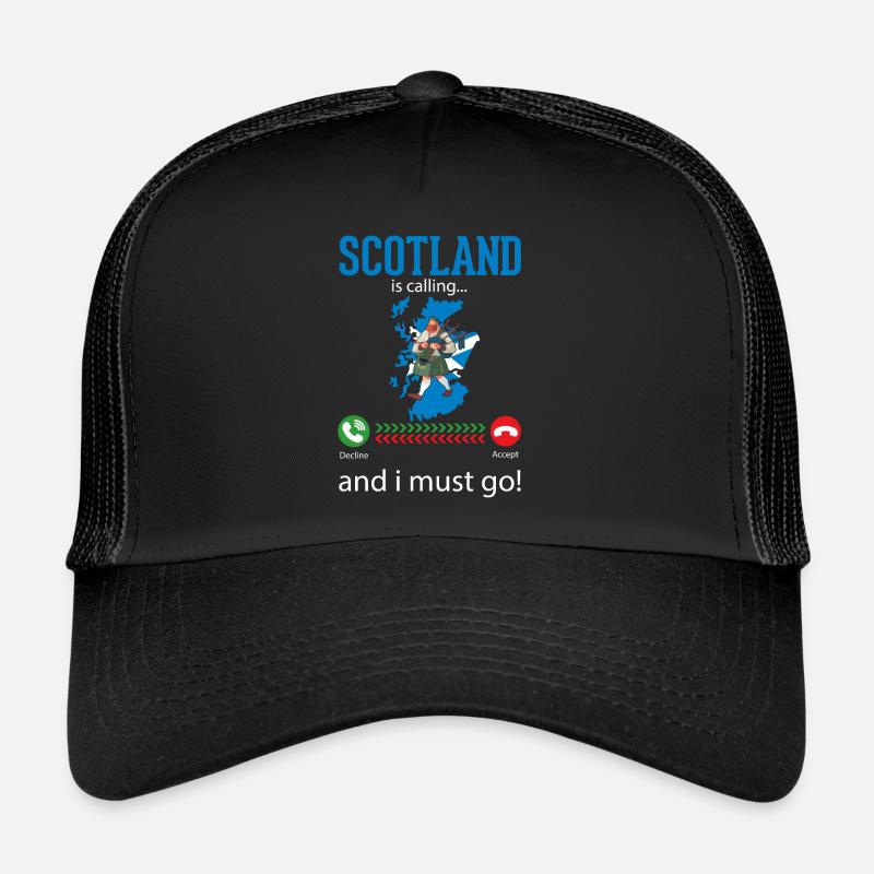 Ecosse Cornemuse Mélomanes Drôle Casquette trucker 