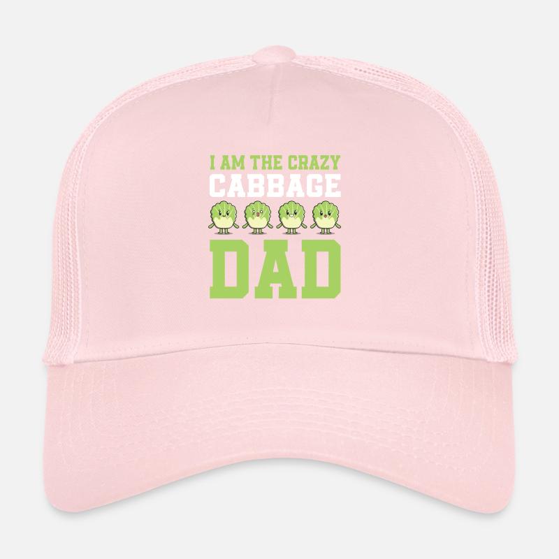 Crazy Cabbage Dad Trucker Cap