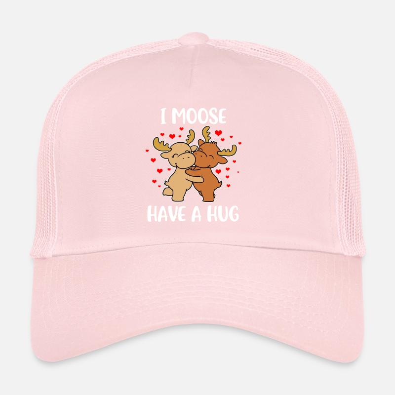 I Moose Have A Hug Moose Gift Casquette trucker 