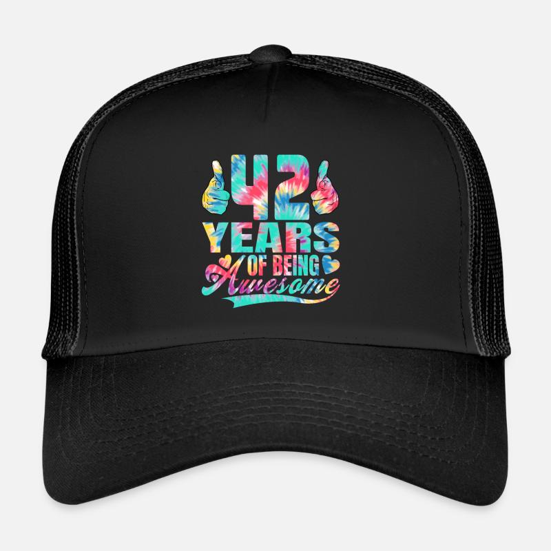 42e anniversaire ou anniversaire 42 ans d’existence Casquette trucker 