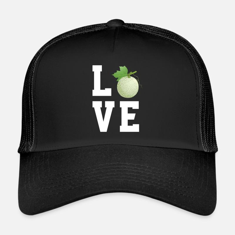 I love cantaloupe melons Trucker Cap