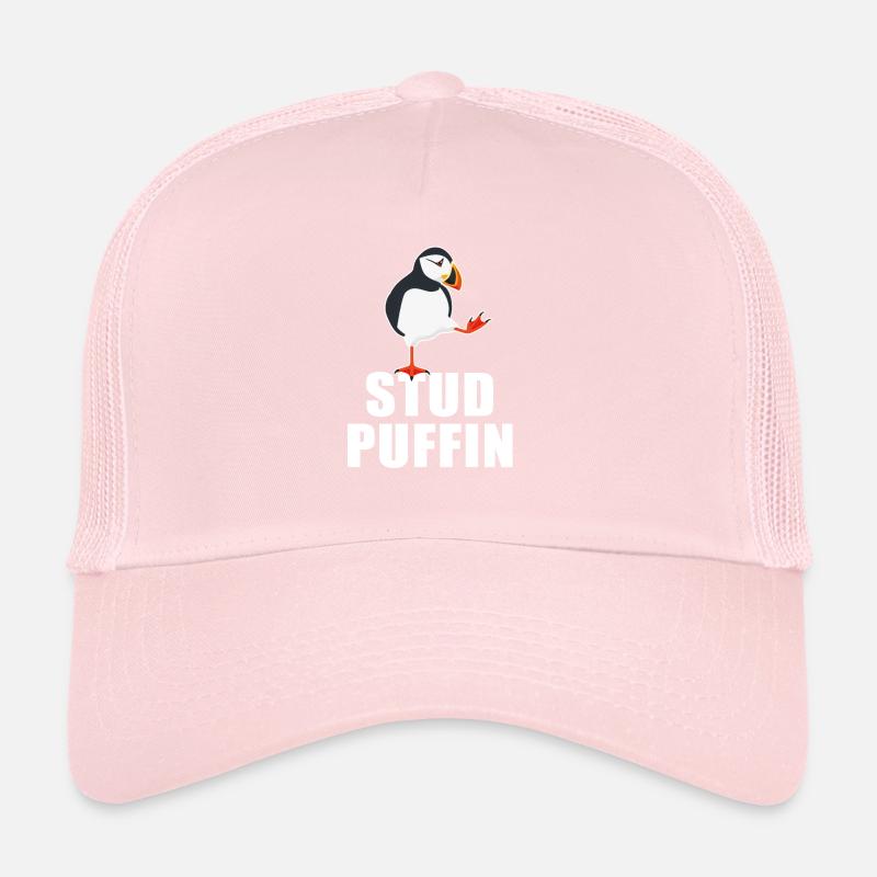 Stud Puffin Eistaucher Meeresvogel Papageitaucher Trucker Cap