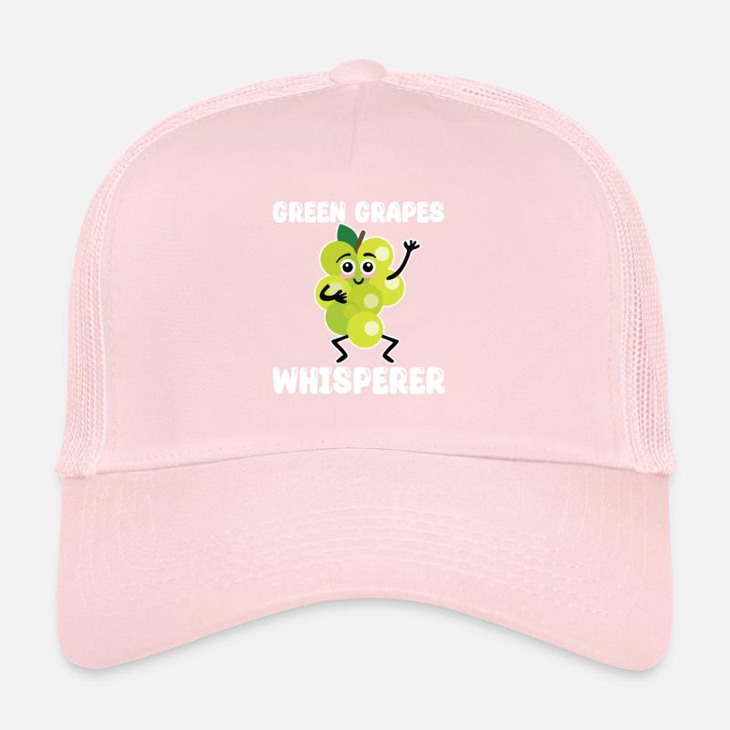 Chuchoteur de raisin vert Casquette trucker 