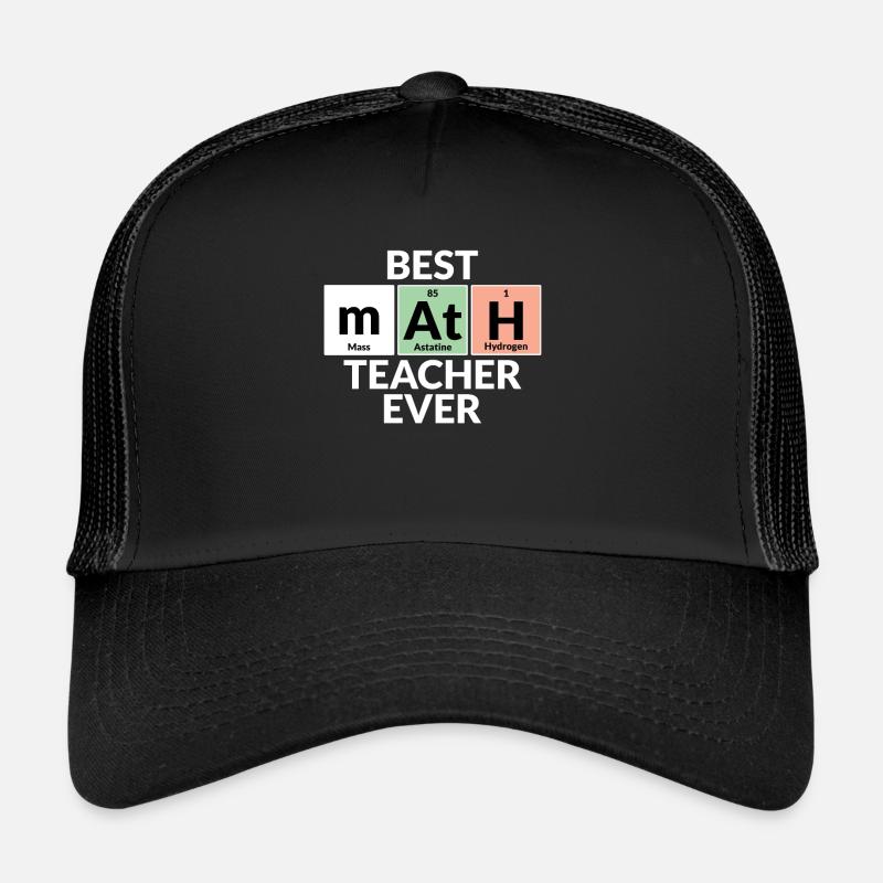 Meilleur professeur de mathématiques de tous les temps Casquette trucker 