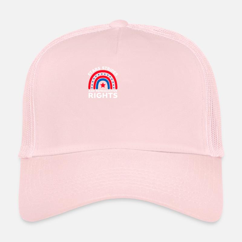stars stripes reproductive rights pro choice Trucker Cap