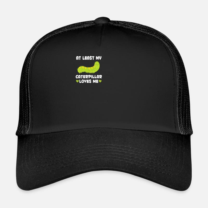 Caterpillar m’aime drôle collectionneur d’insectes Casquette trucker 