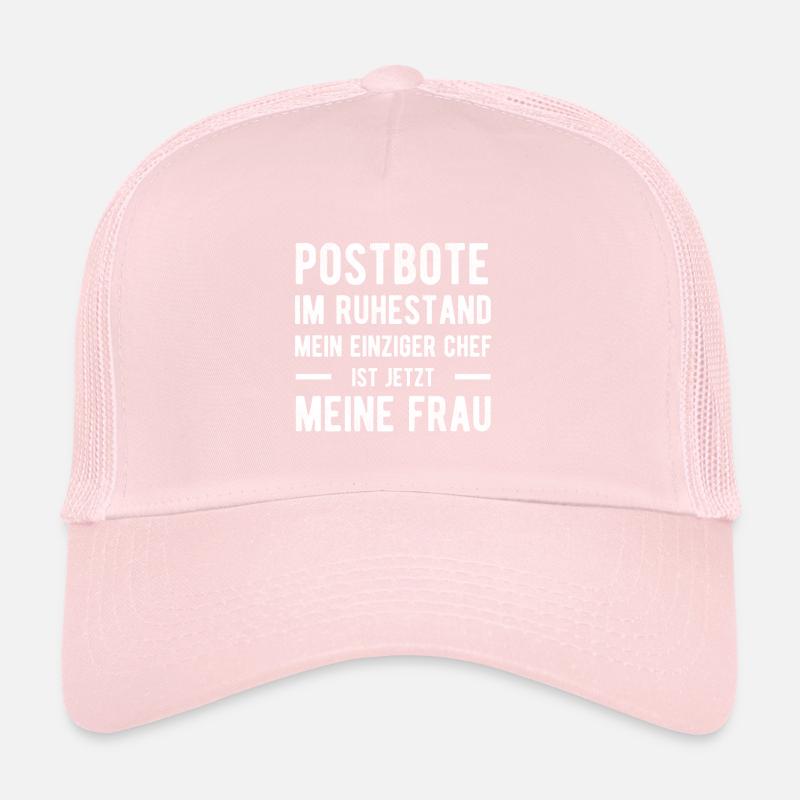 Postbote Spruch Humor Trucker Cap