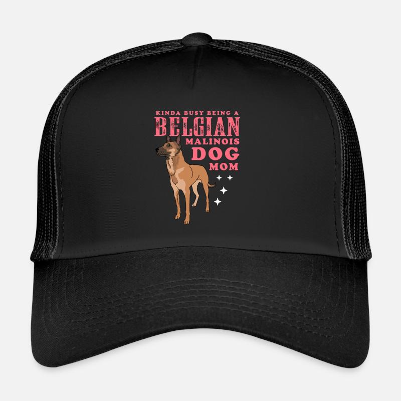 Belgian Malinois Mom Hundebesitzer Geschenk Trucker Cap