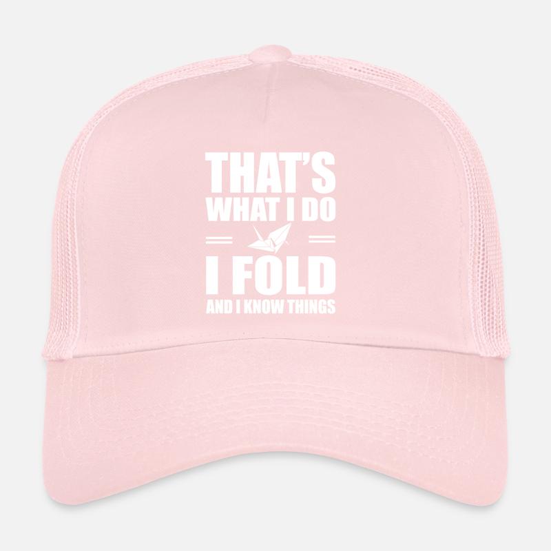 Origami Casquette trucker 