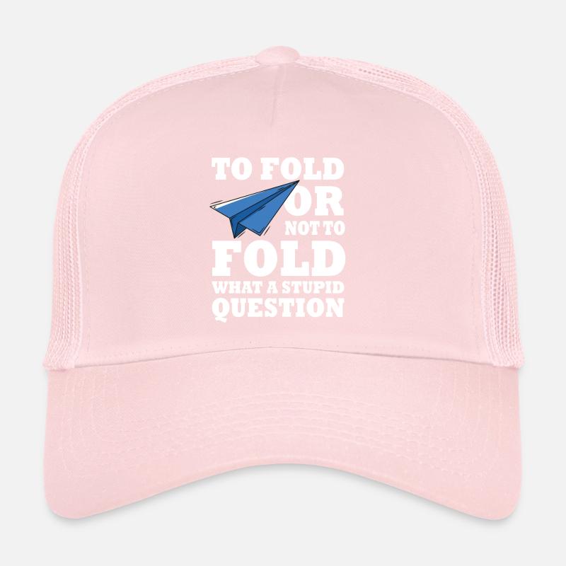 Cadeau d’avion en papier Casquette trucker 