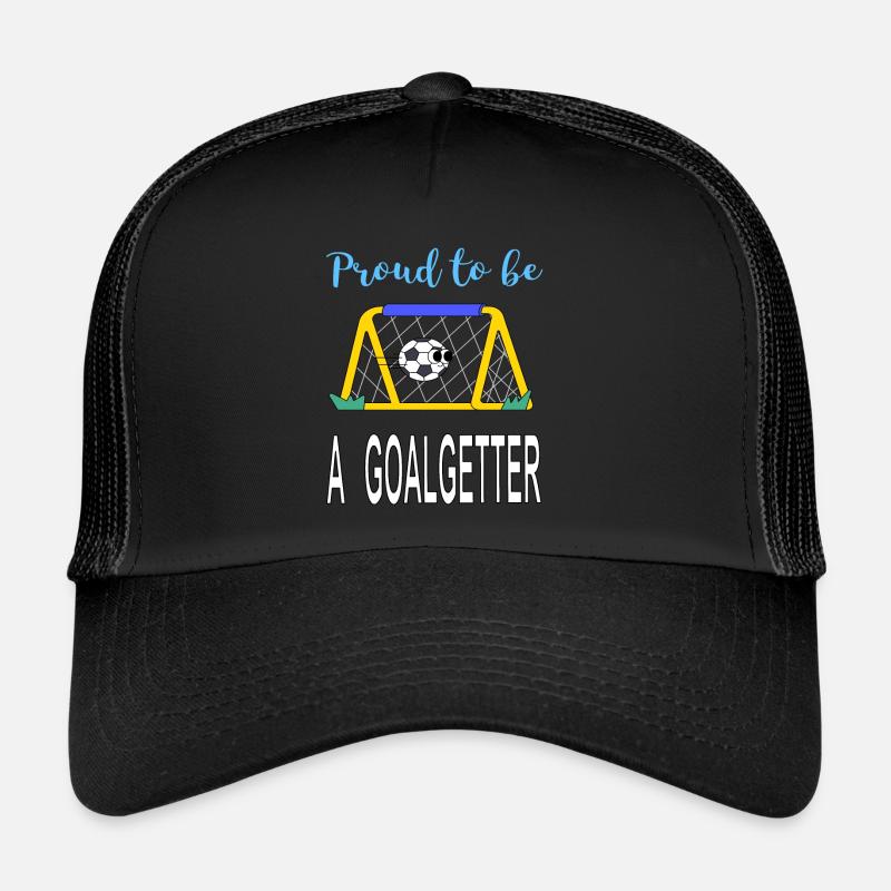 Ich bin stolz Stürmer zu sein Fußball Geschenkidee Trucker Cap