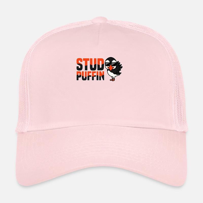 Stud Puffin Puffin Parrot Gift Trucker Cap