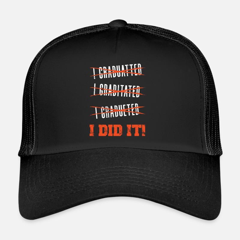 Degree, Graduation Trucker Cap