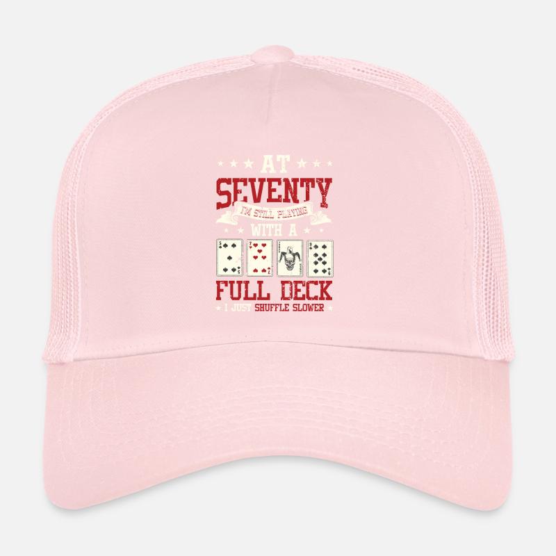 Mit siebzig Spielen, 70. Geburtstag Trucker Cap