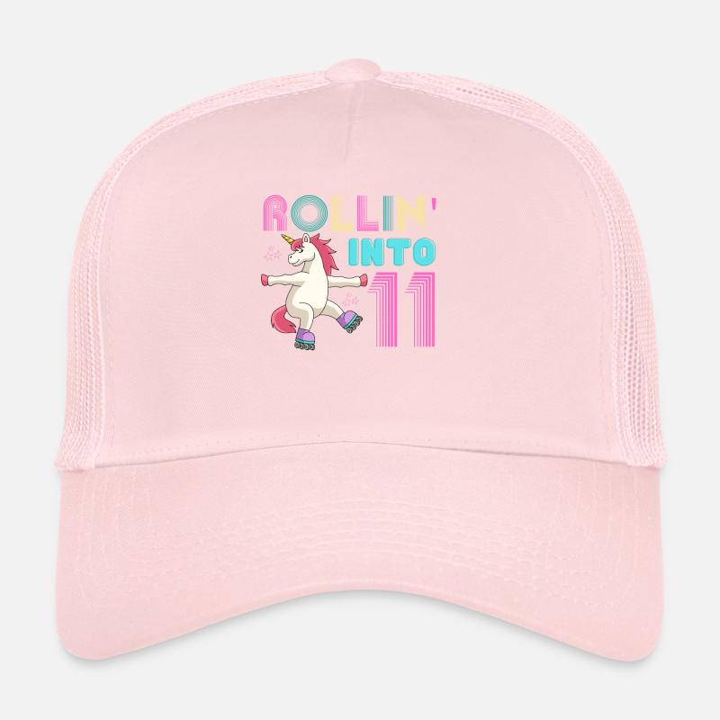 Rollen in 11 - Roller Scate Einhorn Trucker Cap