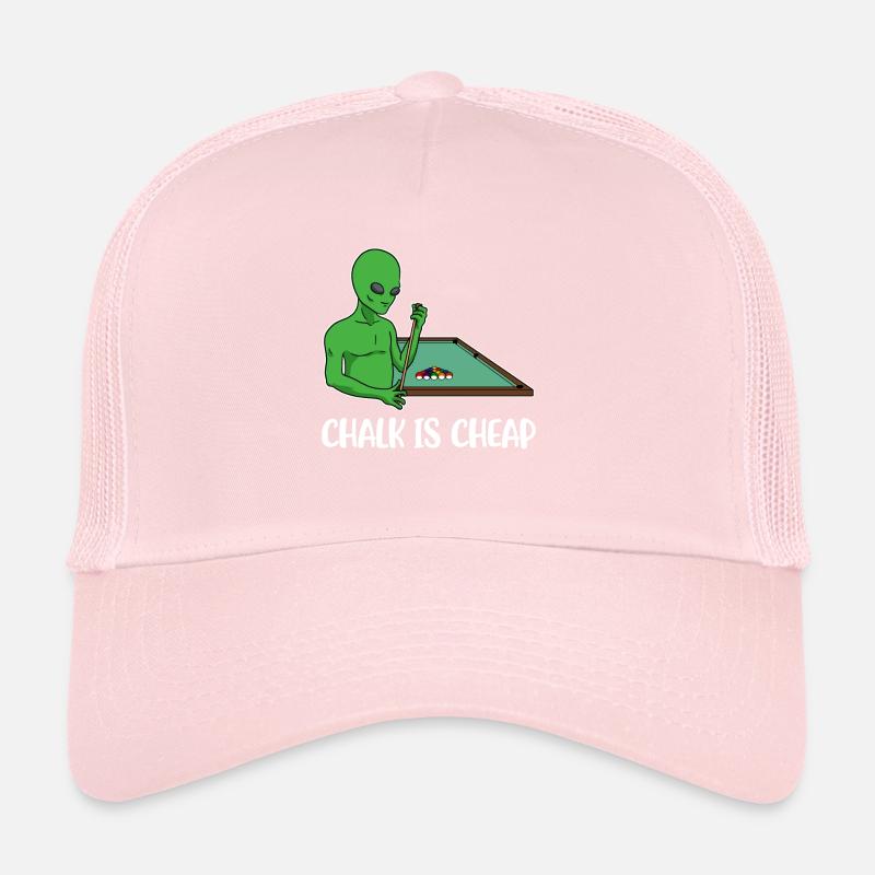 Chalk Is Cheap Billard Geschenk Trucker Cap