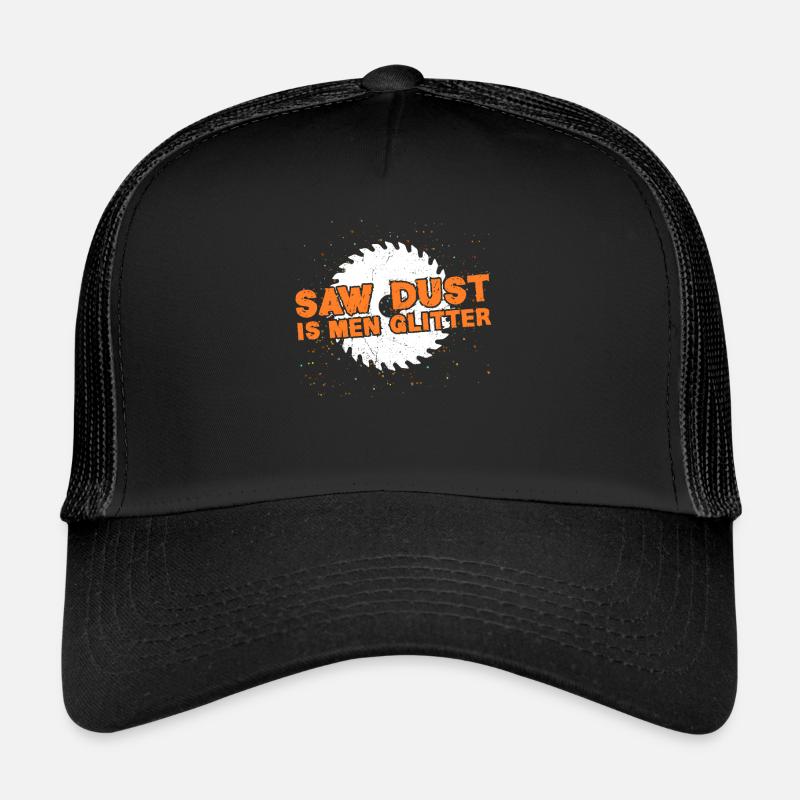 La sciure de bois est-elle | Chemise de charpentier Casquette trucker 