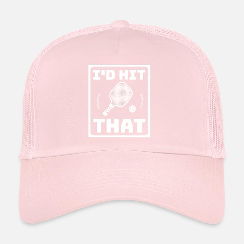 Id Hit That Pickleball Pickleball Geschenk Trucker Cap