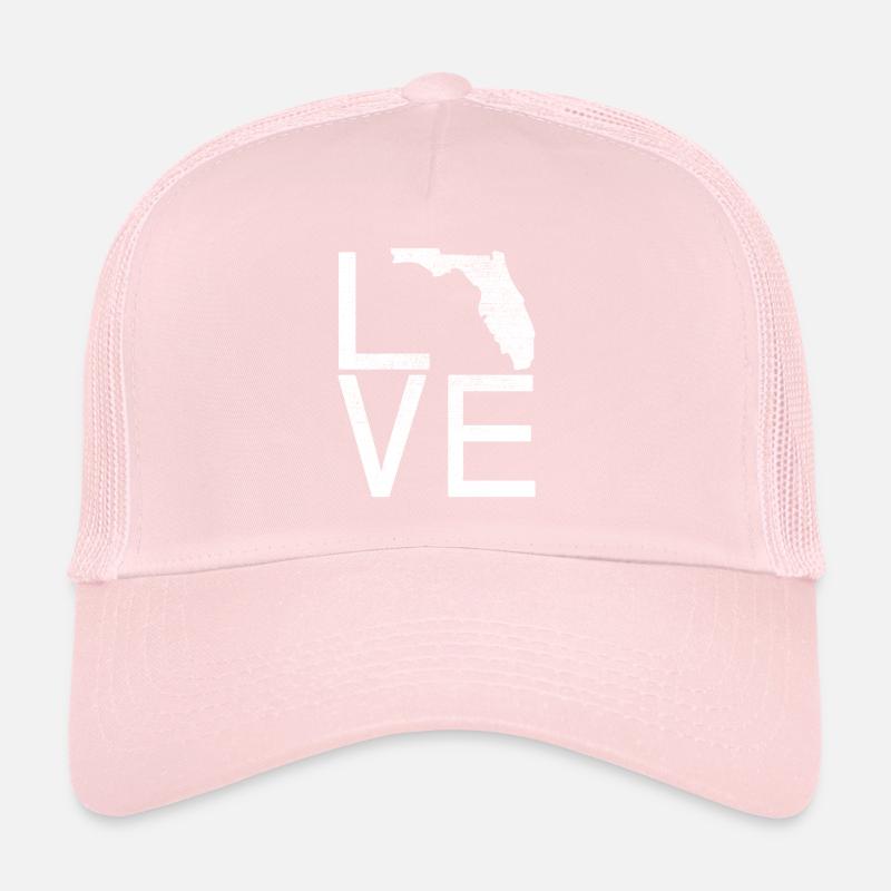 USA State - Love Card Florida Trucker Cap