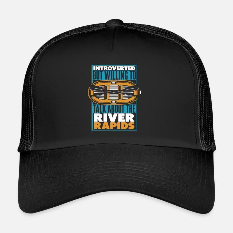 Rafting Wildwasser Kanu Kajak Trucker Cap