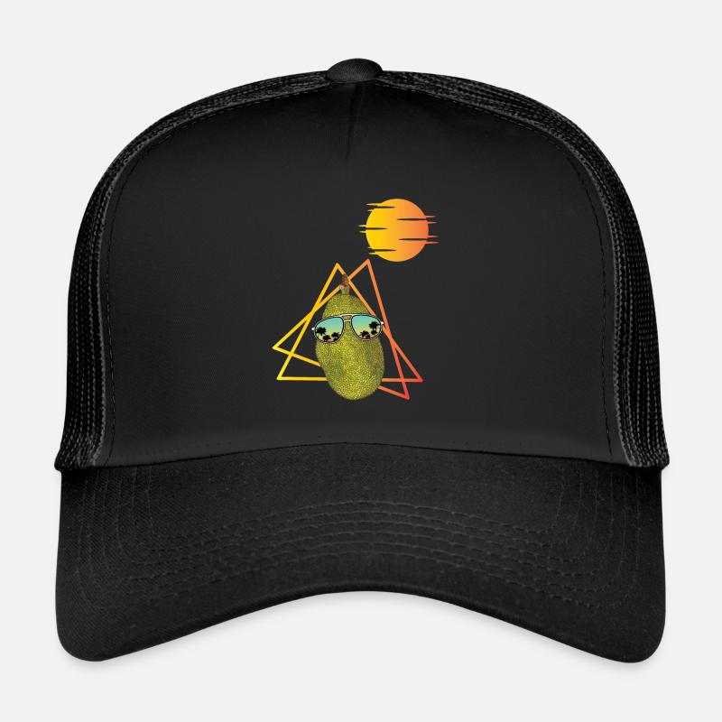 Jacquier rétro des années 80 Casquette trucker 