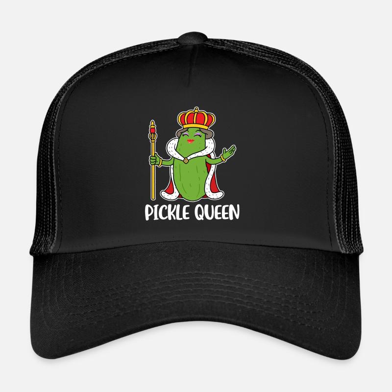 Pickle Queen Cucumber Gift Trucker Cap