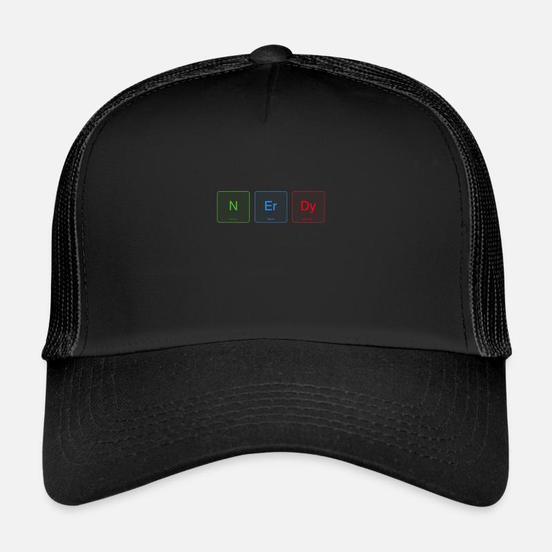 Nerdy Periodic Table Trucker Cap