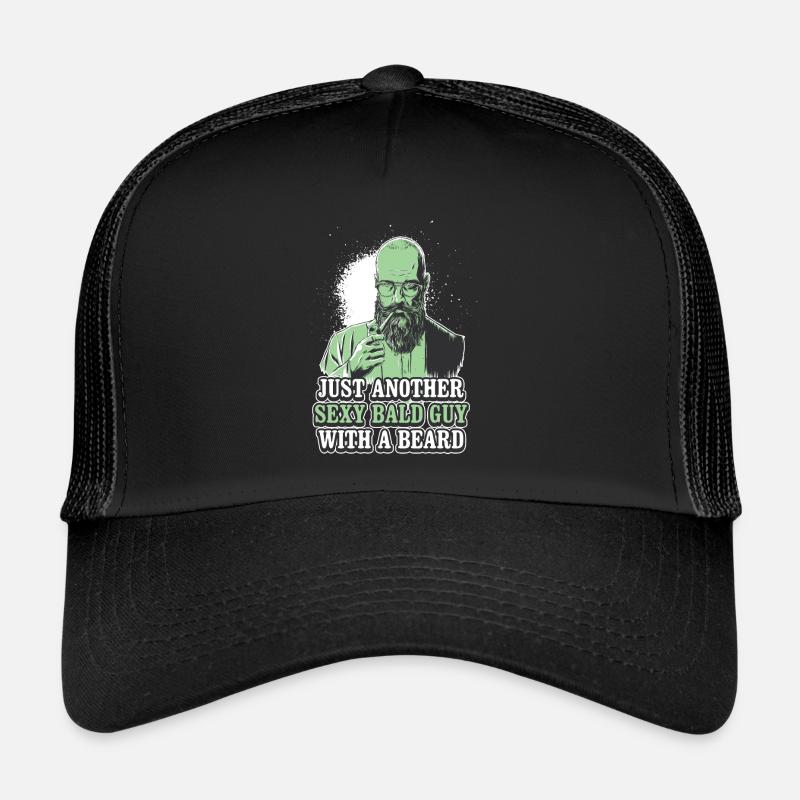 Just Another Sexy Bald Guy Bart Geschenk Trucker Cap