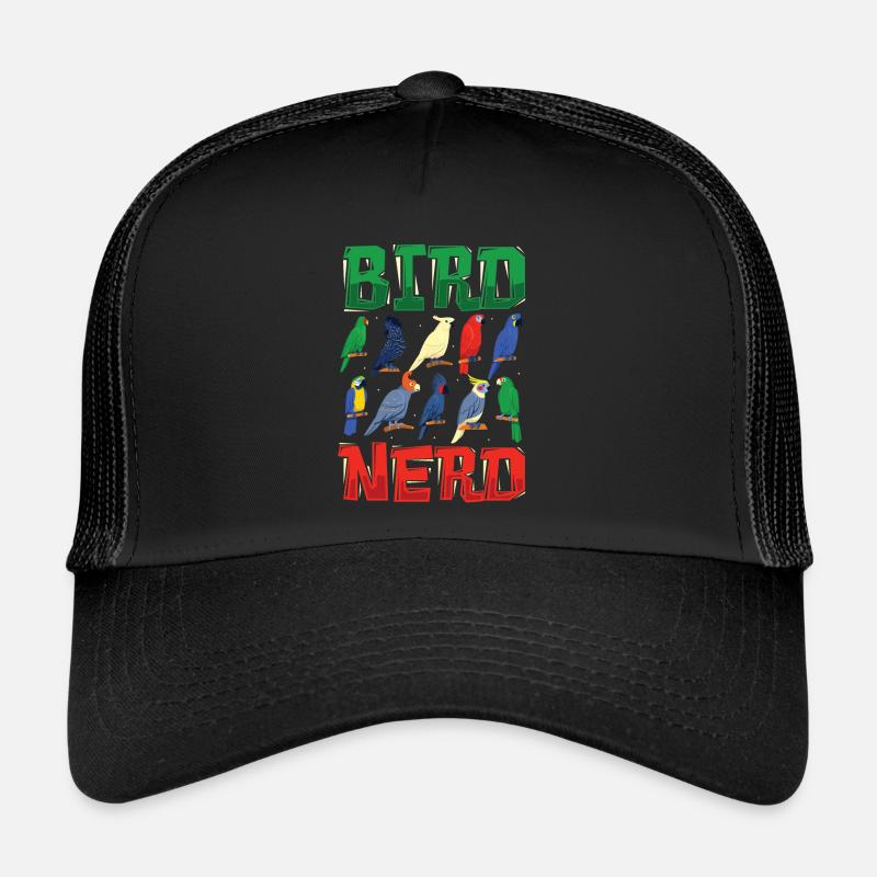 Observation des oiseaux Nerd Casquette trucker 