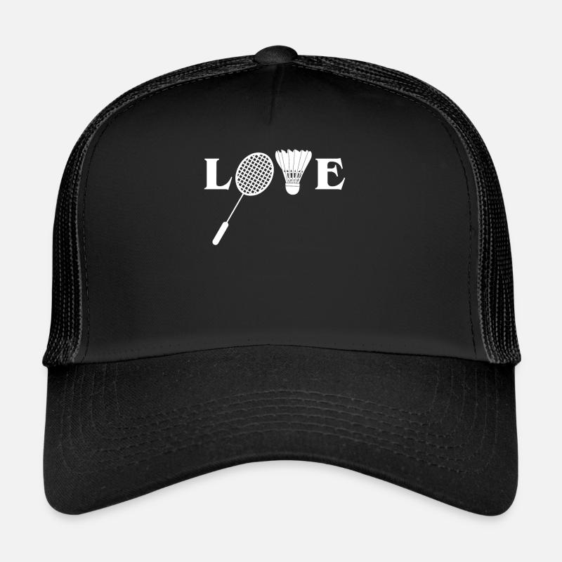 Badminton, Badminton -Spieler Trucker Cap