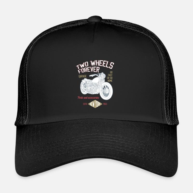 Bikers, motorcyclists - Trucker Cap - black/black
