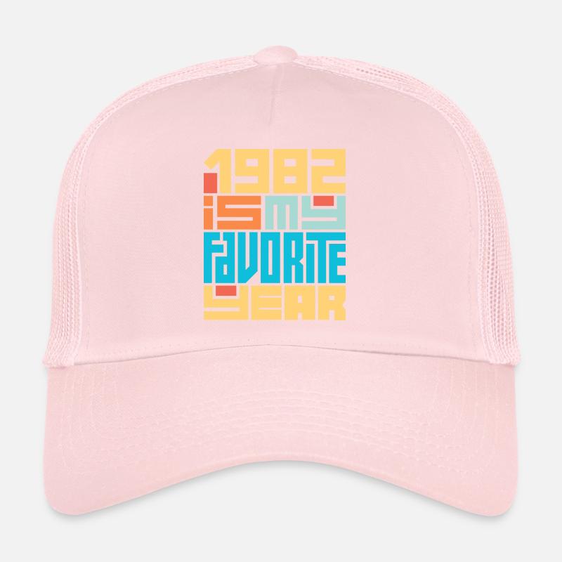 1982 Est Mon Année Préférée 40 Ans Anniversaire Casquette trucker 