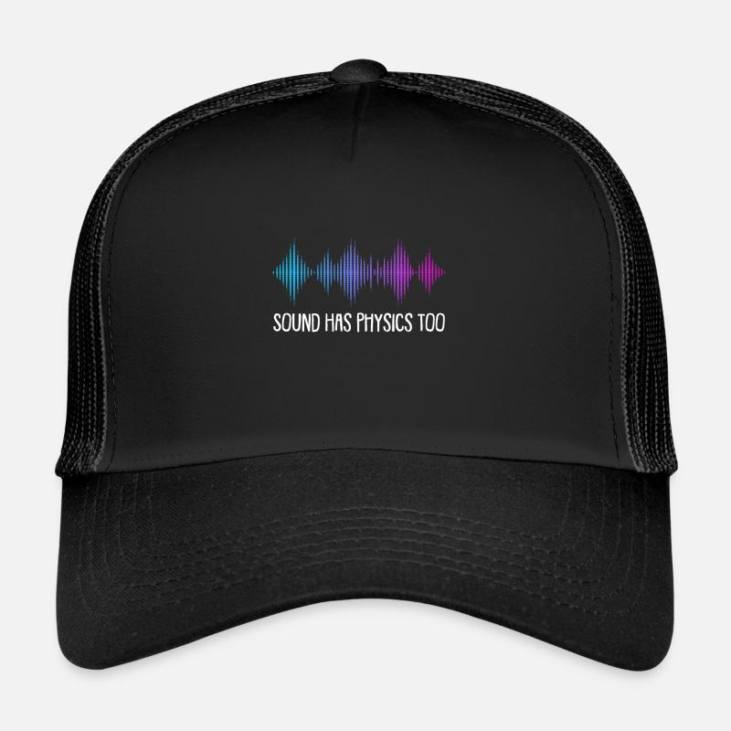 Physik Physiker - Trucker Cap - Schwarz/Schwarz