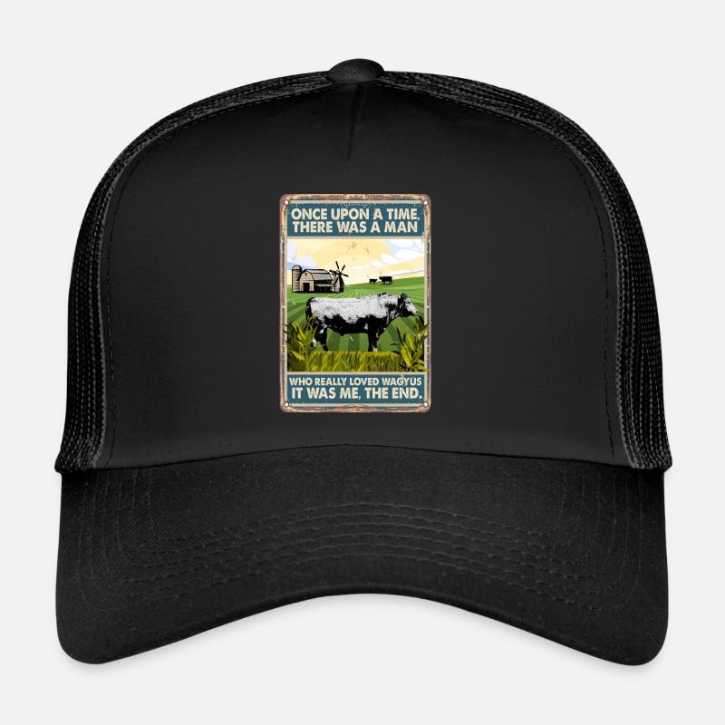 Race de vache Wagyus aimé Casquette trucker 