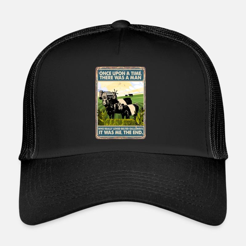 Cow Loved Belted Galloways Trucker Cap