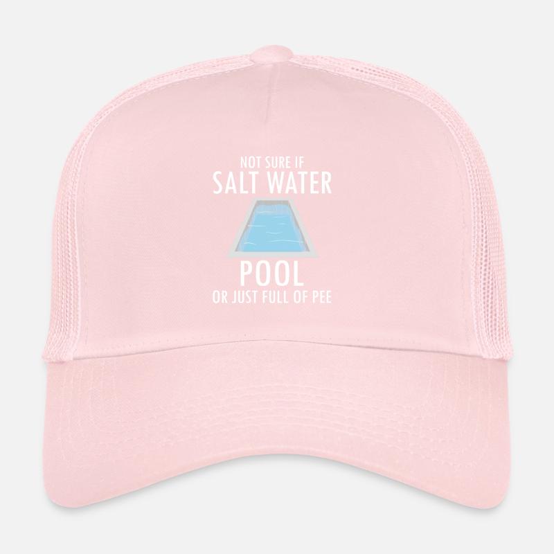 Conceptions de sauveteurs pour les techniciens de piscine Casquette trucker 