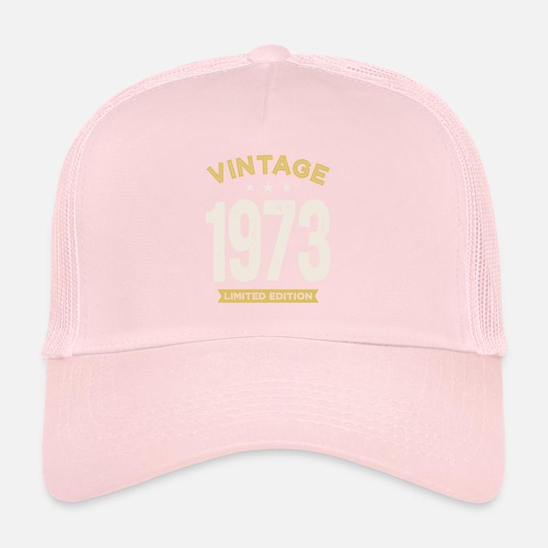 Vintage 1973 - 49th birthday Retro Classic Trucker Cap