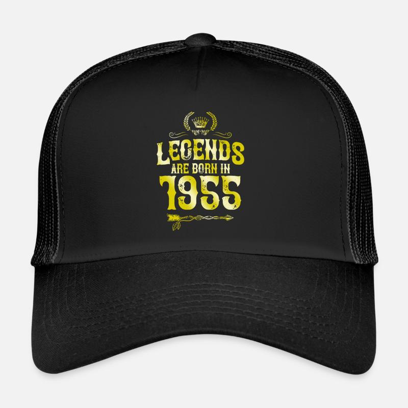 Légendes de 1955 nées en Casquette trucker 